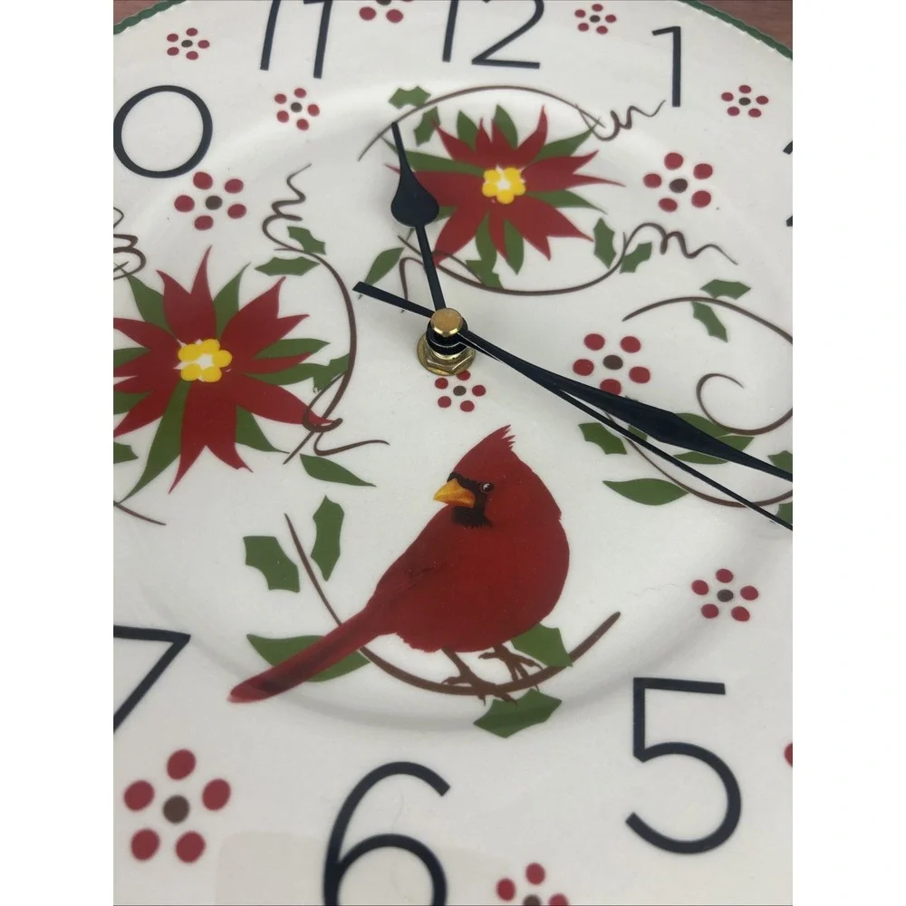 Temptations by Tara Cardinal Seasonal Wall Clock